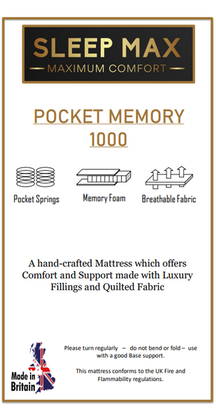 1000 Pocket Spring Mattress