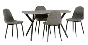 Athens Dining Set With 4 Chairs