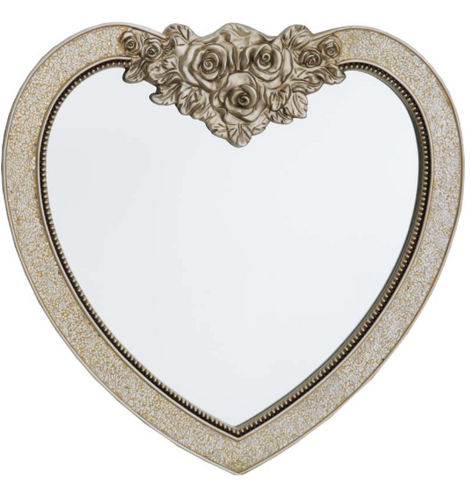 Rose Heart Mirror