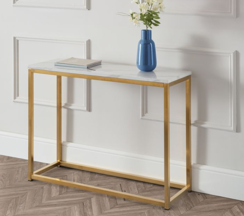 Scala Gold Marble Sideboard